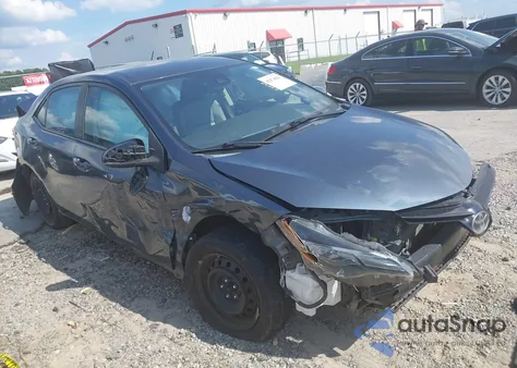 2017 Toyota Corolla Le from USA, damaged, VIN 2T1BURHE1HC797295